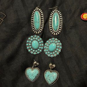 Turquoise earrings